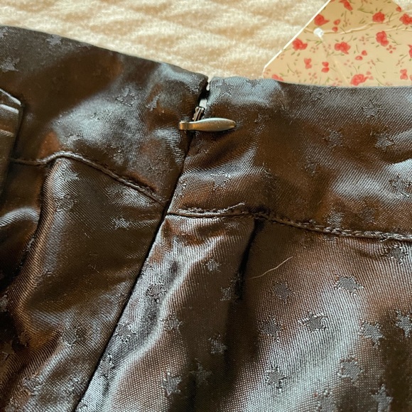 Free People Black Starstruck Mini Skirt Size 2 - Picture 6 of 11